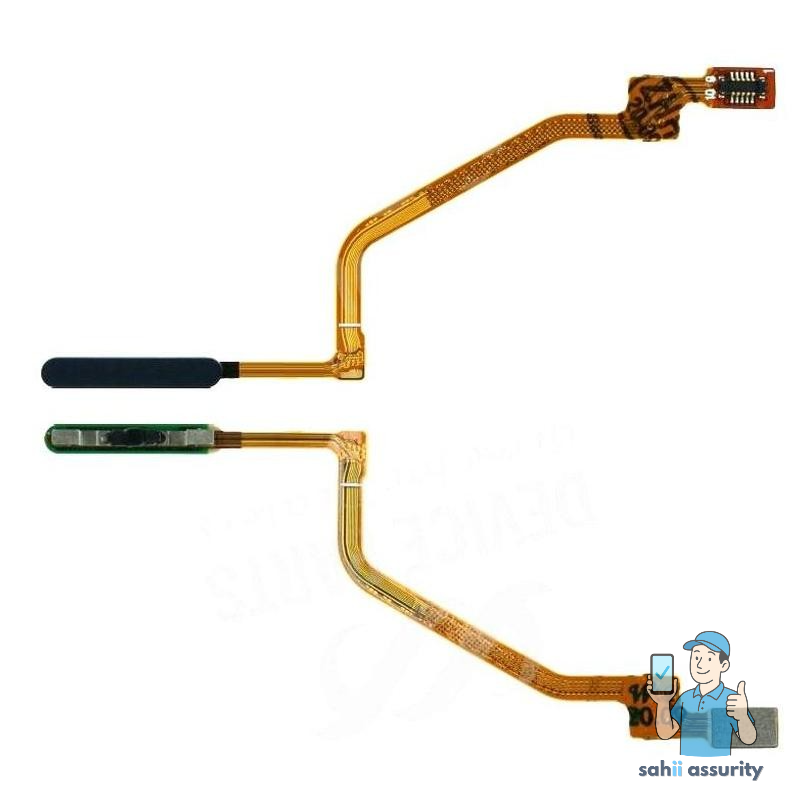 Fingerprint Sensor with Flex Cable for Xiaomi Redmi Note 9 Pro Black